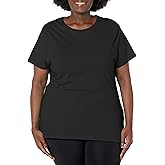 JUST My Size Womens Plus-Size Short Sleeve Crew Neck Tee