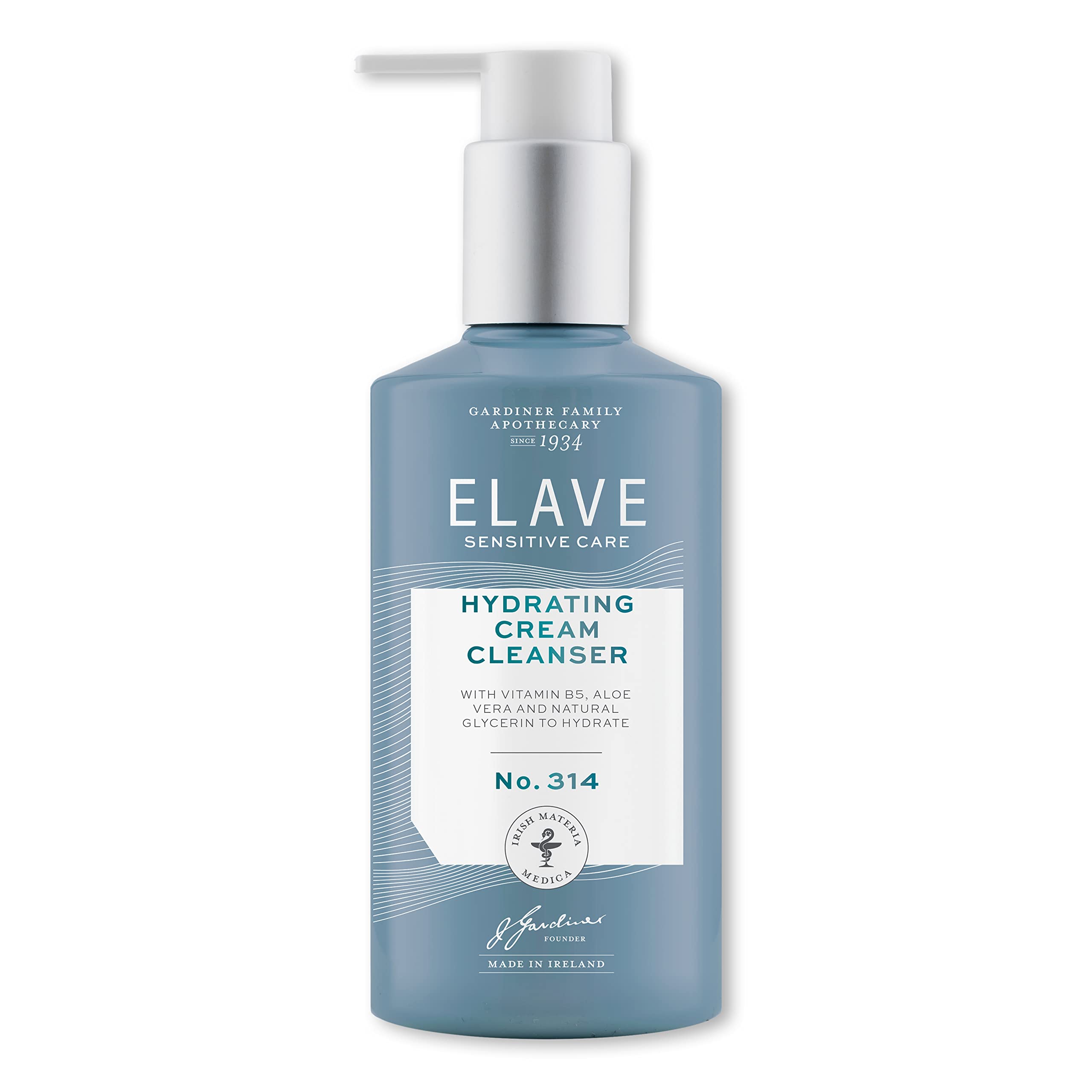 Elave Sensitive Facial Hydrating Cream Cleanser 200ml | for Sensitive or Reactive Skin