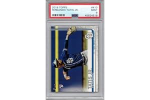 2019 Topps Baseball #410 Fernando Tatis Jr. Rookie Card Graded PSA 9 Mint