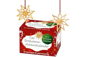 Der Strohsterne-Adventskalender: mit einem Impuls für jeden Adventstag
