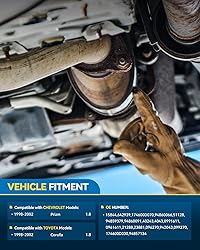 PHILTOP Rear Catalytic Converter Kit Direct-Fit