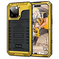 Mitywah Waterproof Case for iPhone 15 Pro