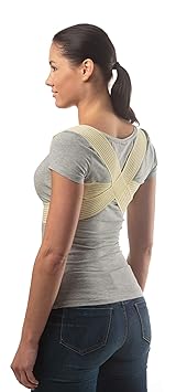 Medizinisch-orthopädischer Geradehalter zur Haltungskorrektur - Rückenbandage für perfekte Haltung - Körperhaltungskorrektor 