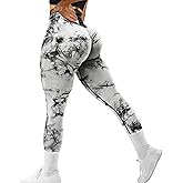 SZKANI Workout Leggings for Women Scrunch Butt Lifting Leggings Booty High Waist Yoga Pants Seamless Gym Tights