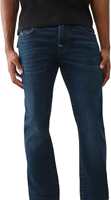 Herren Ricky Big T Flap Straight, Blau, 38