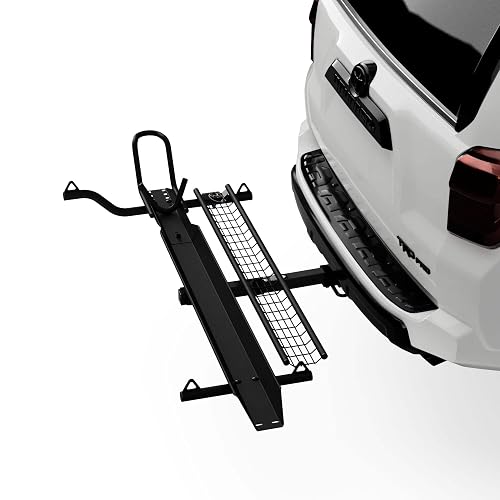 Wobbly Ramp MotoTote m3 Motorcycle Hitch Carrier (500 lbs. Capacity) with Zero ...