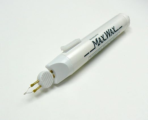 Amazon Com Max Wax Speedy Wax Working Pen Diseno Para Hacer Velas Beading Funciona Con Pilas Home Kitchen max wax speedy wax working pen