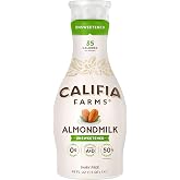 Califia Farms, Almond Milk Unsweetened, 48 Fl Oz