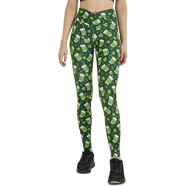 Ugly Christmas Sweater Leggings Donald Duck Christmas Lights Ugly