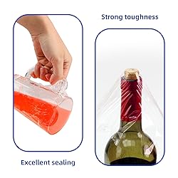 KAMMAK Plastic Food Wrap with Slide Cutter Kitchen