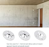 Fuyamp 200Pcs Easy Fix Washers 28mm 4-Claw Nail Gaskets Gypsum Board view 3