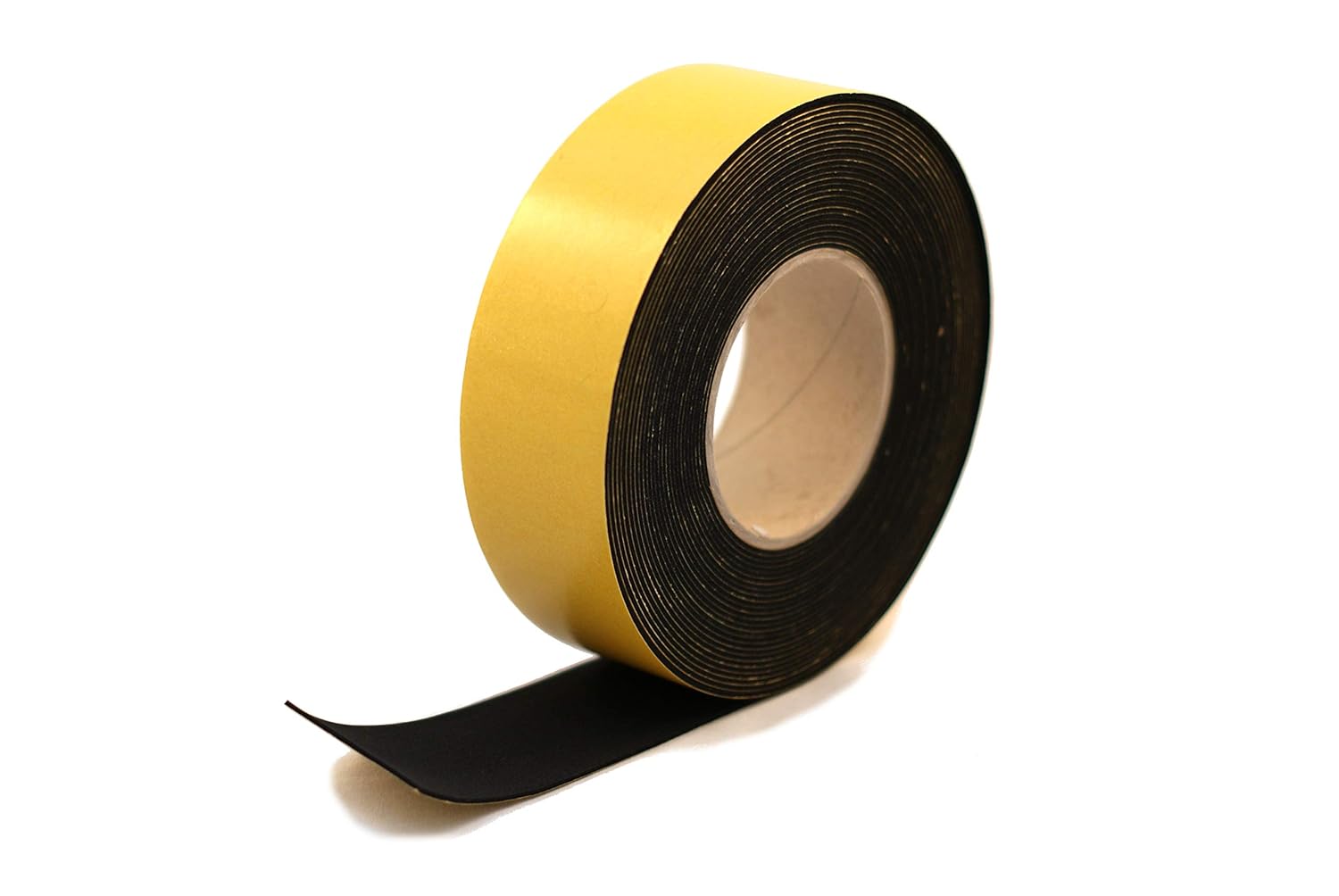 Strisce Di Gomma Autoadesive In Neoprene – Rotolo 304,8 Cm X 2,5 Cm X 0,3 Cm – Guarnizione Solida, Tagliabile, Per Antifrizione E Antivibrante
