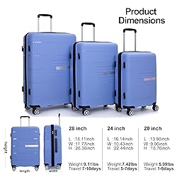 Travelhouse Luggage Sets, Expandable Hardside