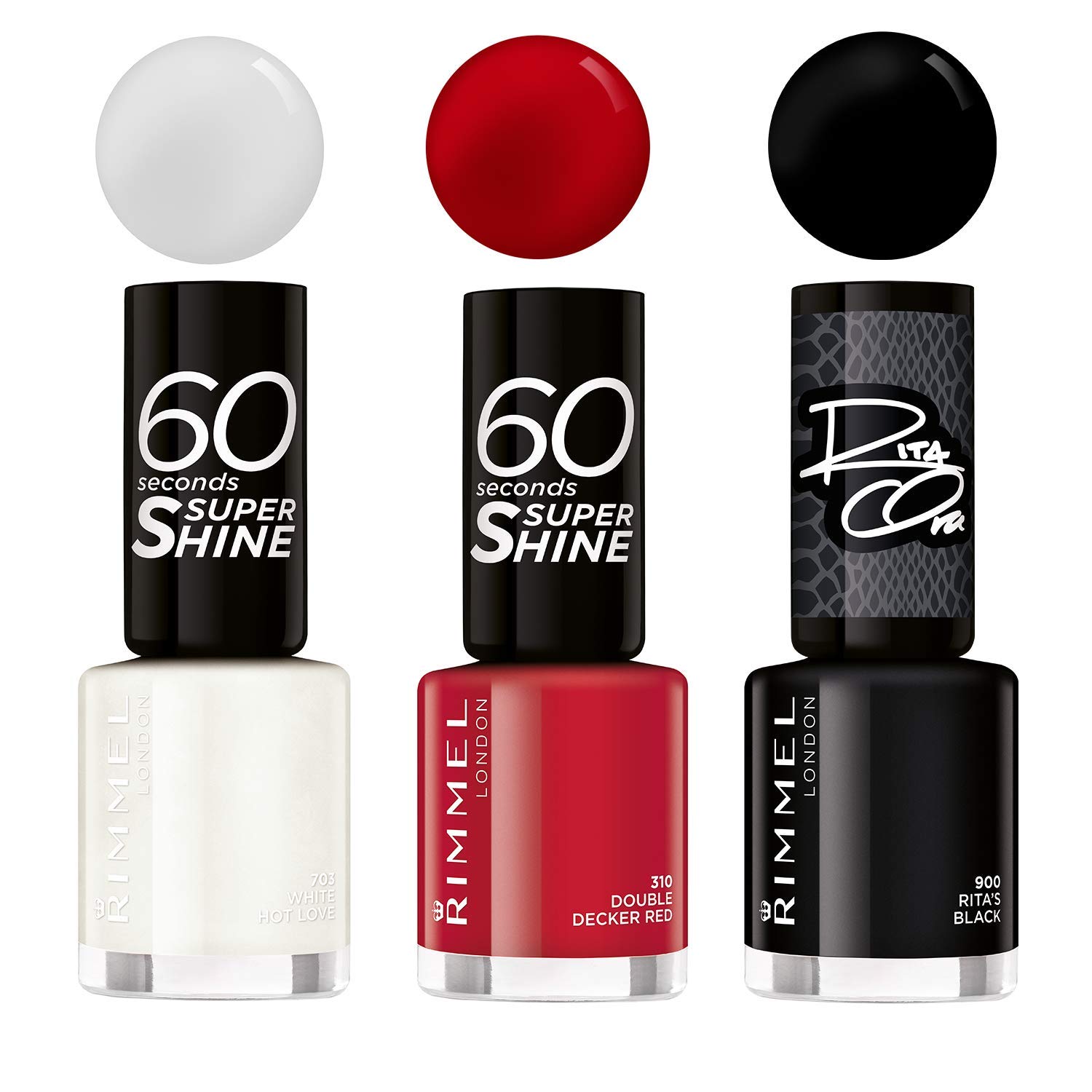 Rimmel London 60 Seconds: The Classic Trio