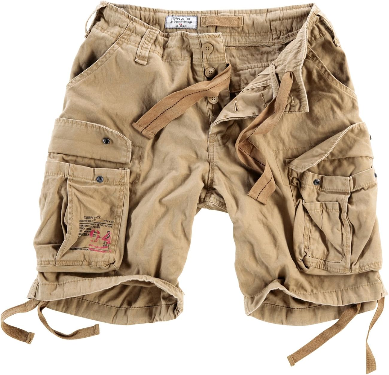 surplus airborne vintage shorts