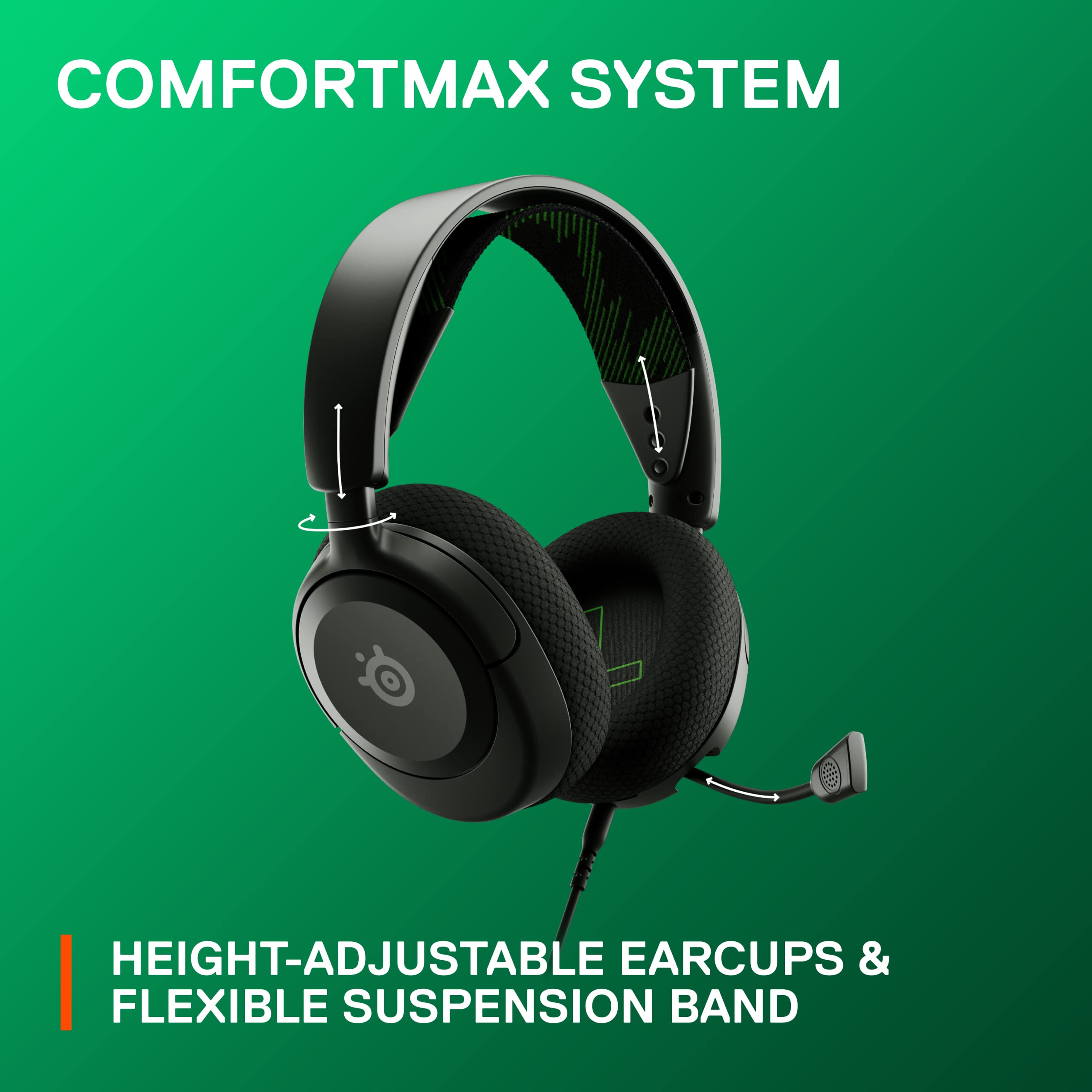 SteelSeries Arctis Nova 1X Gaming Headset - Signature Arctis Sound - ClearCast Gen 2 Mic - Xbox Series X|S, PC, PlayStation, Switch, and Mobile