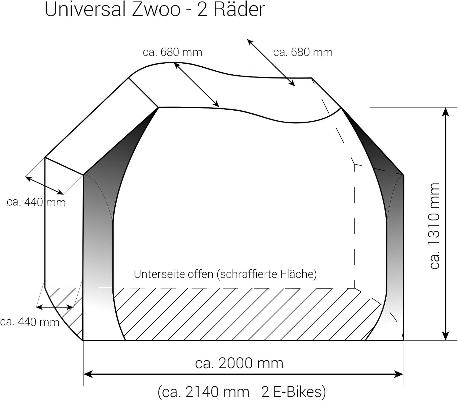 electric bike cover for motorhome