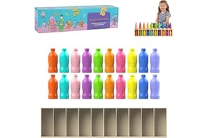 Bottle Color Match Game, Fun Family Board Game for All Ages, Indoor and Outdoor Group Activity for Night, Adults and Kids, Ch