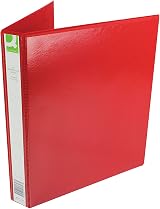 Q-Connect Presentation 25mm 4D Ring Binder A4 Red KF01326 view 2