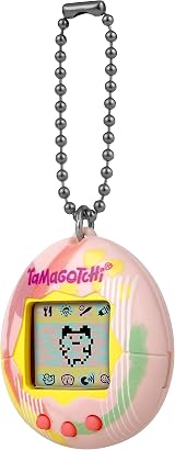 Bandai Tamagotchi Original Art Shell Cyber Pet with Chain 90s Toy view 3