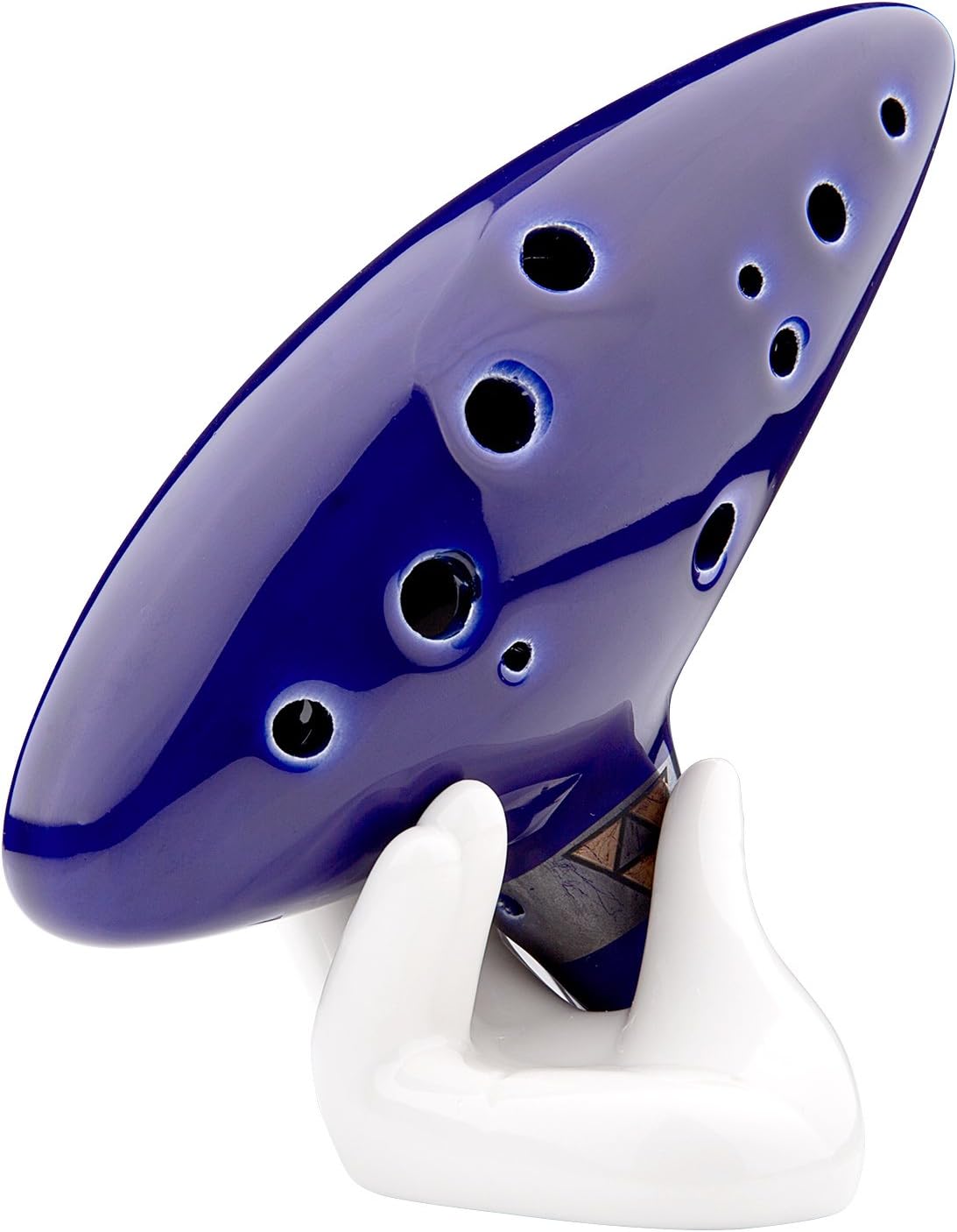 Czemo Legend of Zelda Ocarina 12 hole alto c with Display Stand, Protective Bag, Neck String and Music Sheet - Image 3