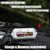 MOTOPOWER MP00205B 12V 1000mA Battery Charger Maintainer UK Plug view 4