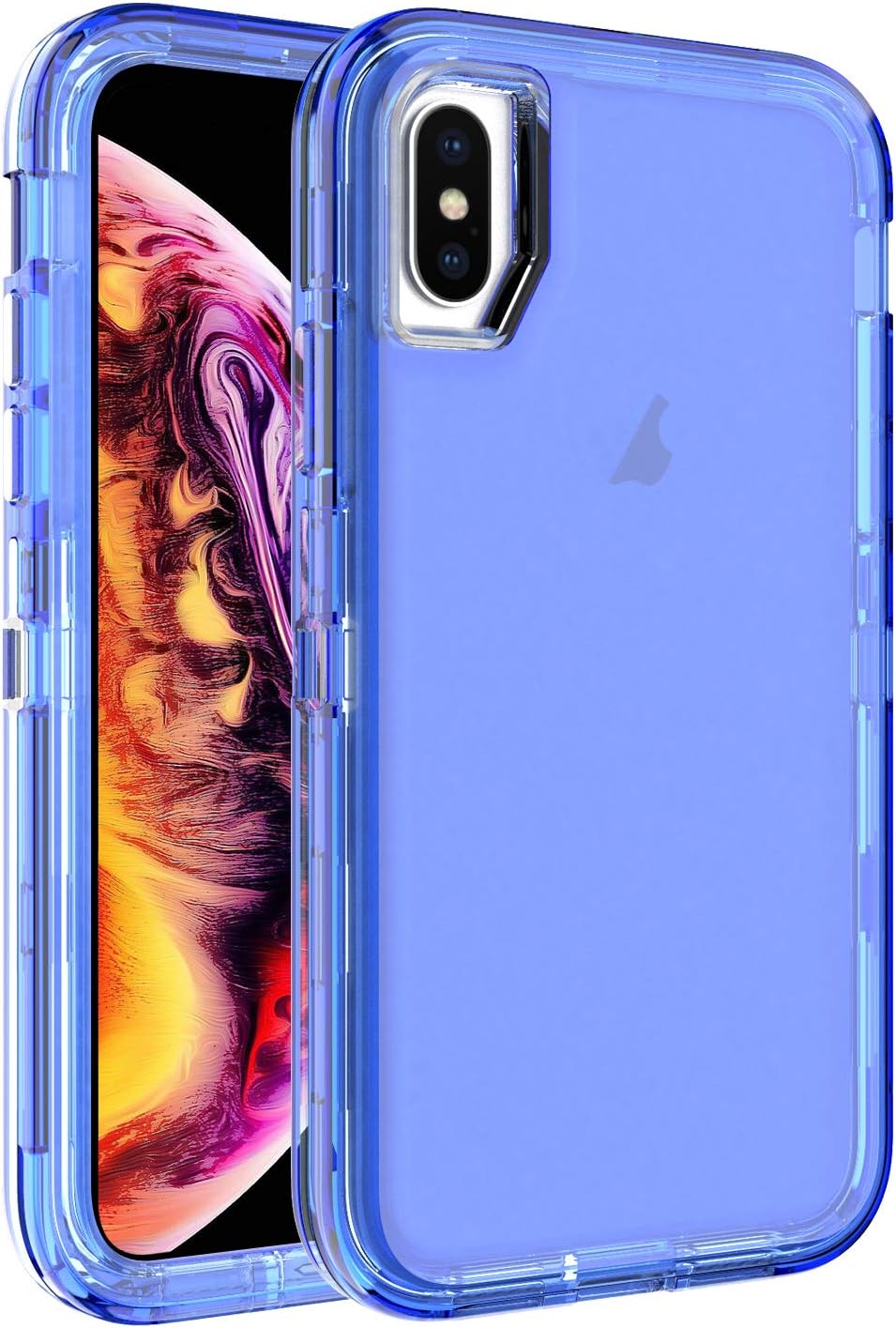 BGWIRELESS Compatible with iPhone Xs Max Case,Clear Anti