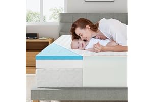 Maxzzz Firm Mattress Topper Queen Size 4 Inch - Pain-Relief Extra Firm Bed Topper, Gel Memory Foam Mattress Topper, High Density Foam Pad for Extra Weight, High GSM Pillow Top Deep Pocket Cover