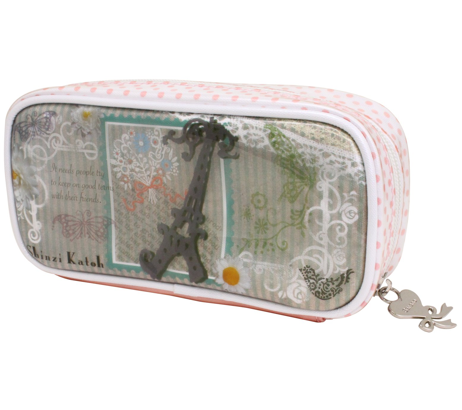 Shinzi Katoh PVC Pen Pouch - Paris Eiffel