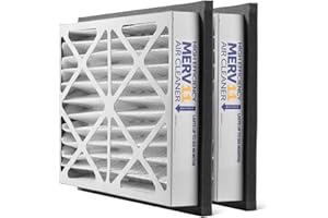 ZEPHYR FILTRATION Zephyr 20x20x3 VGF Merv 11 Pleated Air Cleaner Filters for Return Air Grilles. Box of 2