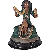 ICE Armor 5" H Santa Martha The Dominadora Statue Lady Holy Figurine Statue Sculpture Ornament Decor for Housewarming, Holidays, Christmas for Men/Women