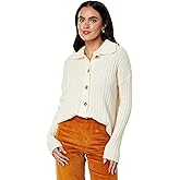 Madewell Niles Wide Rib Collar Cardigan