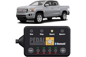 PEDAL COMMANDER for GMC Canyon 2006-2022 Throttle Response Controller - Fits 1st, 2nd Gen, Base, All Terrain, Denali, SLT, SLE, DIESEL Engines ONLY, GMC Canyon Accessories