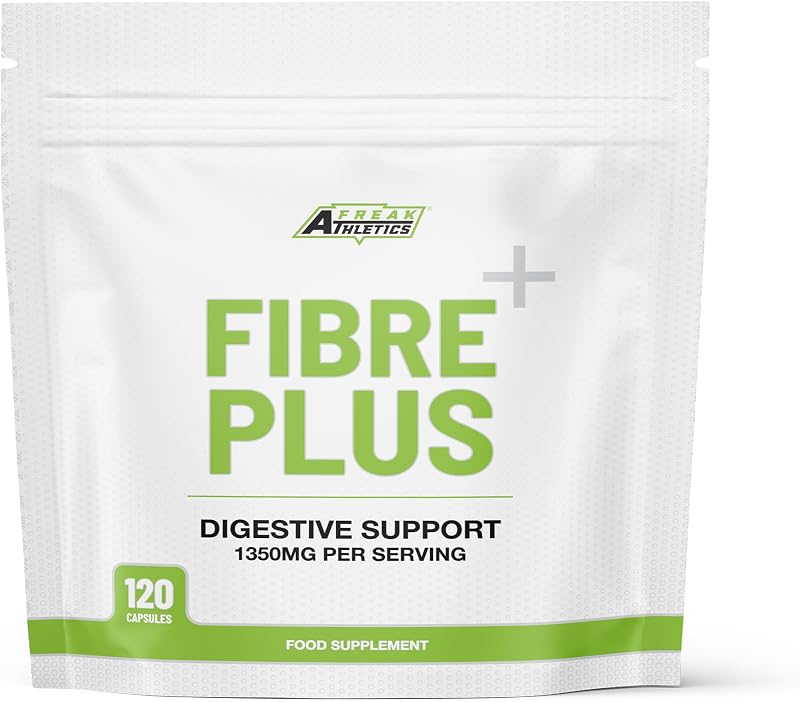 Freak Athletics Fibre Plus Daily Fibre Supplement Capsules Psyllium Husk Chia
