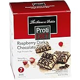 Raspberry & Dark Chocolate Snacks - High-Protein, Low-Carb Snacks for Health and Weight Loss