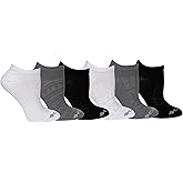 Columbia Women's Wander Pattern No Show Socks 6 Pair, Assorted, One Size