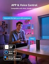 Lepro S1 AI Smart LED Strip Lights 5M RGB IC Alexa Google WiFi Music view 3