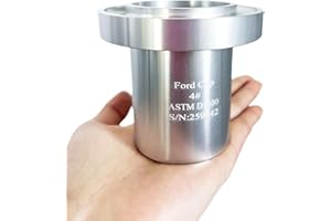 QIUSUO NO.4 Ford Cup with Hole Diameter 4.10 mm Measuring Range 70-370 CST Outflow Time 20-105 sec for Determining The Viscos