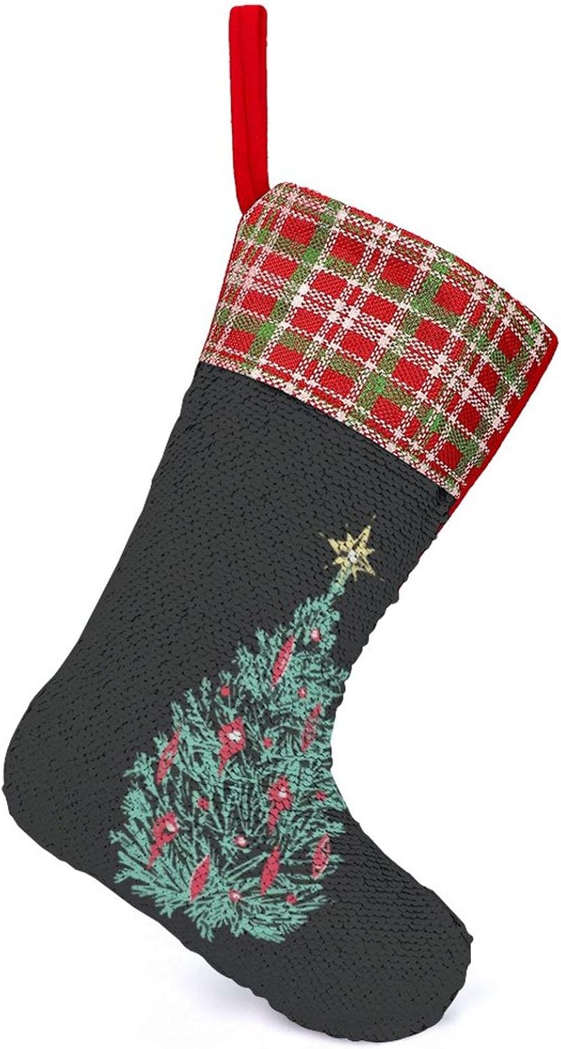 Weihnachtsstrumpf, doppellagig, Geschenkständer, Manschette, Urlaub