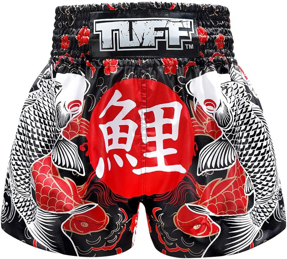 Tuff Boxing Sport Muay Thai Shorts Trunks Kick Martial Arts Training Gym Clothing : Clothing