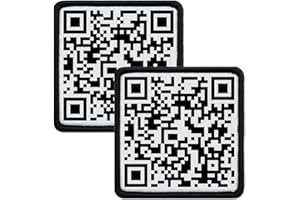 Laughing Lizards Rickroll QR Code Patch | | QR Code Plays Rick Astley's Never Gonna Give You Up, Includes (2) Funny Morale Hook & Loop Military Patches, Tactical Patches for Hats, Bags & Equipment