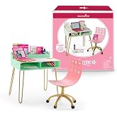 American Girl Truly Me 18-inch Doll Write On! Desk Playset with Pretend Laptop Computer and School Supplies, HPG84, for Ages 6+,