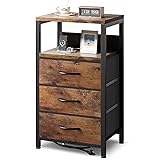 NightStand Bedside Charging Table Bedroom - Night