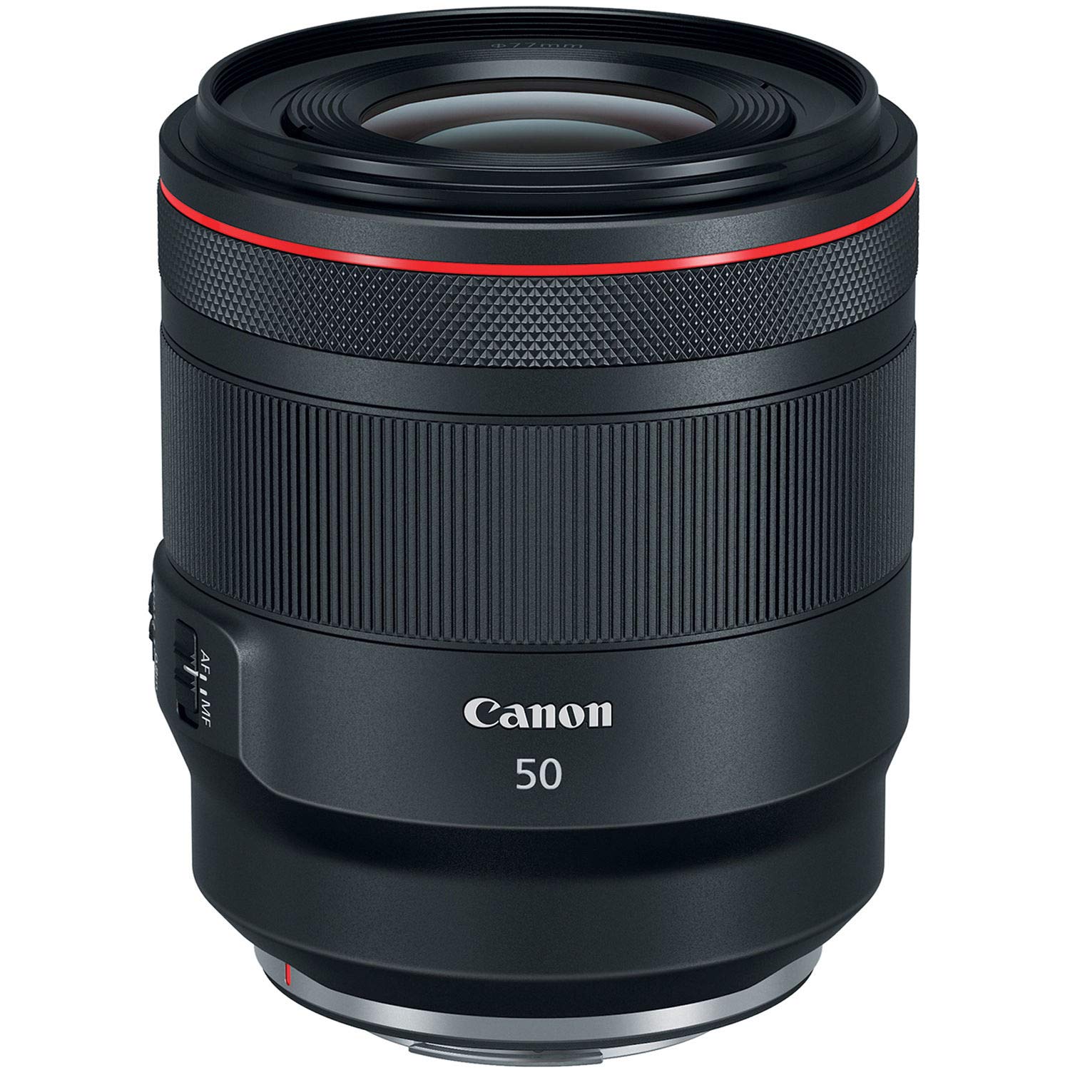 Lente estándar Canon RF50mm F 1.2L USM, negro