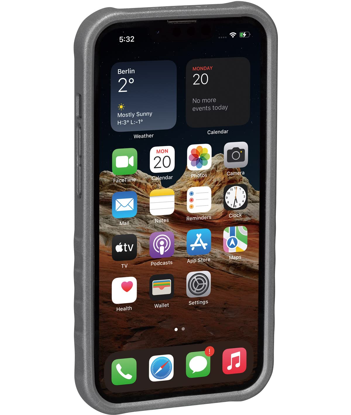 Topeak Ridecase Protective Phone case for iPhone 13,Black
