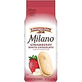 Pepperidge Farm Milano White Chocolate Strawberry Flavored Cookies, 7 Oz