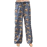 Yellow Lab Unisex Lightweight Cotton Blend Pajama Bottoms – Super Soft and Comfortable – Perfect for Yellow Lab Gifts (Medium)