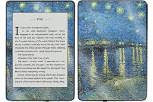 MIGHTY SKINS MightySkins Glossy Glitter Skin for Kindle Paperwhite 2018 Waterproof Model - Over The Rhone | Protective, Durable High-Gloss Glitter Finish | Easy to Apply and Change Style | Made in The USA