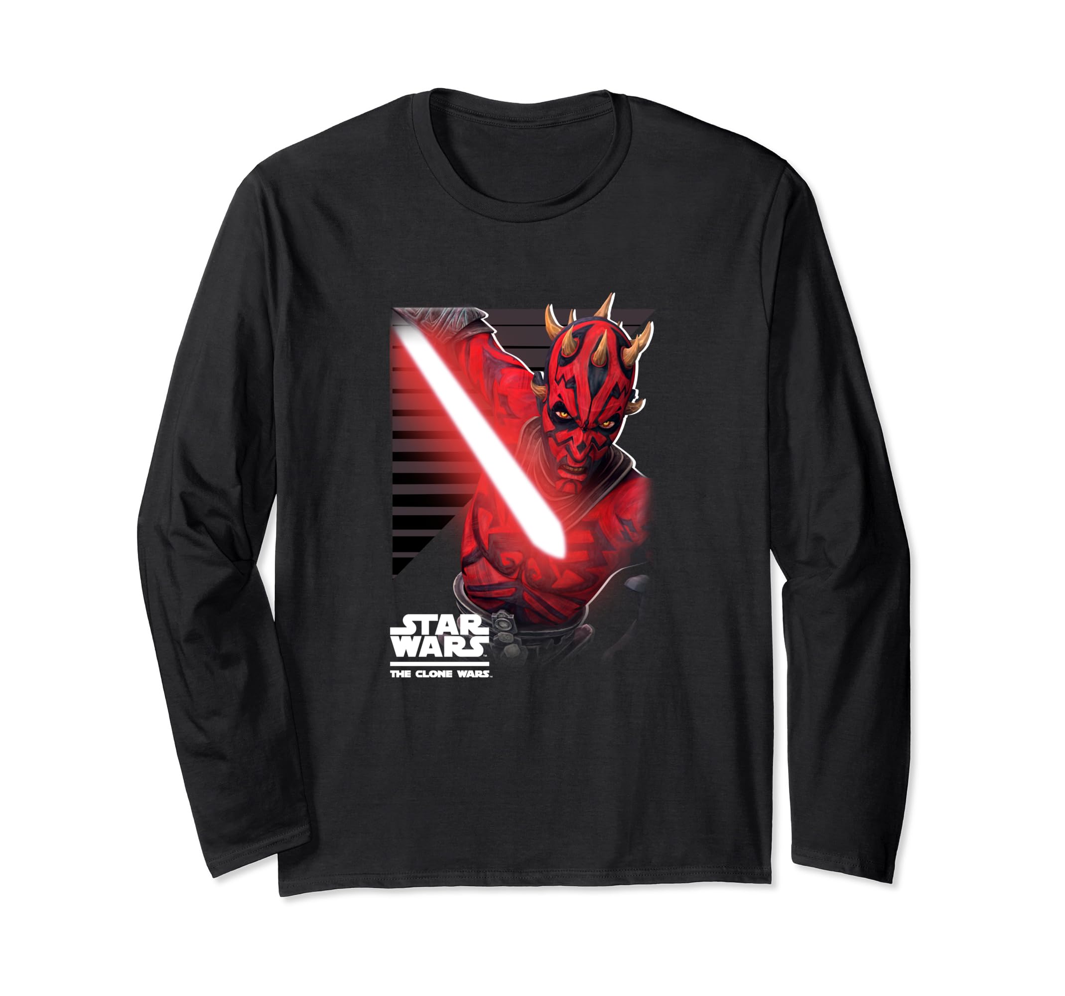 Star Wars Clone Wars Maul Strikes Long Sleeve T-Shirt