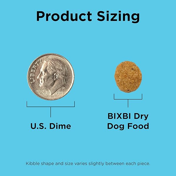 BIXBI LIBERTY GRAIN FRIENDLY DRY DOG FOOD, RANCHER’S RED RECIPE, 4 LBS – FRESH MEAT, NO MEAT MEAL, NO FILLERS – NO SOY, CORN, RICE OR WHEAT FOR EASY DIGESTION – USA MADE